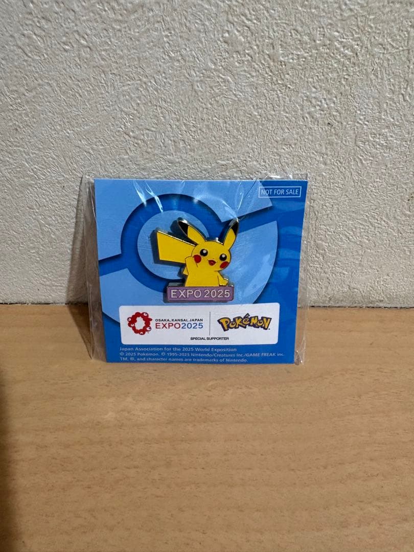 EXPO 2025 大阪・関西万博 ポケモン ピカチュウ ピンバッジ 非売品 ピカチュウピンバッジ 大阪関西万博 EXPO 2025 ポケモン - メルカリ