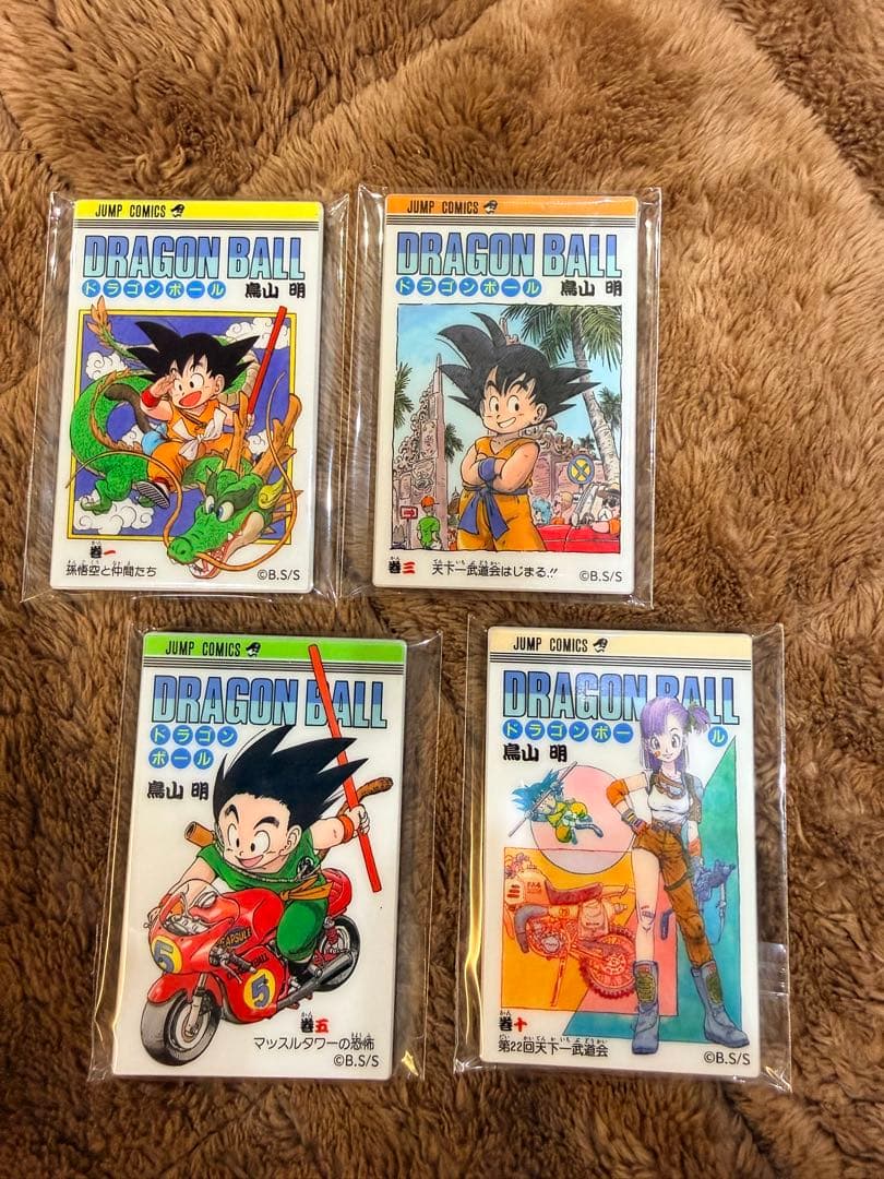 DRAGON BALL アクリルマグネット1巻3巻5巻10巻 - メルカリ