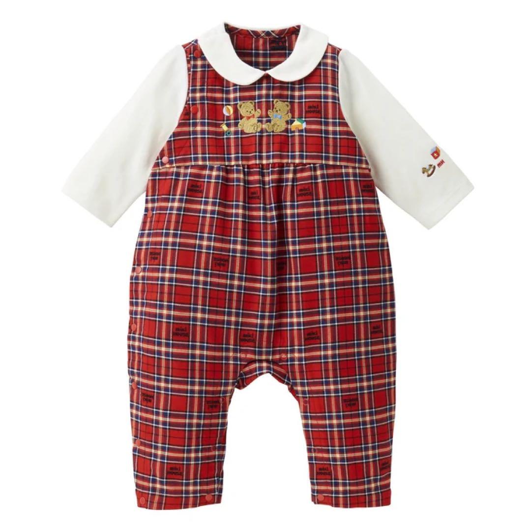 ミキハウス カバーオール 80cm