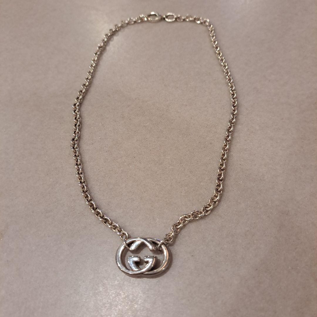 GUCCI　グッチ　インターロッキングネックレス　925