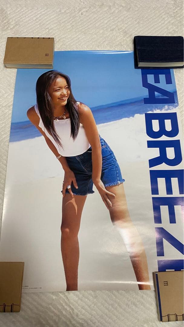 【美品】安室奈美恵　ポスター　シーブリーズ　SEA BREEZE