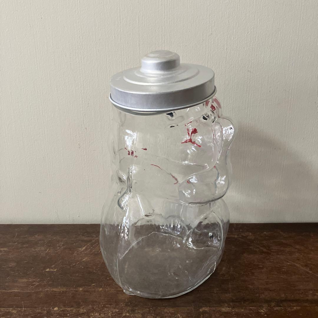 昭和レトロ 猫ビン 猫瓶 駄菓子屋 招き猫 古道具 骨董 アンティーク 古