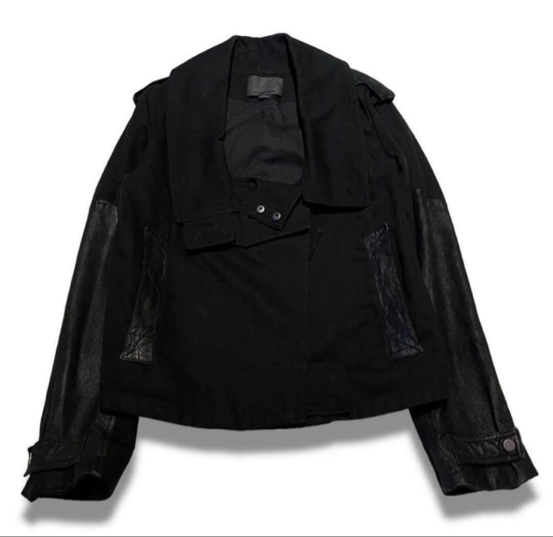 alexanderwang archive レザー 切替 ジャケット - メルカリ