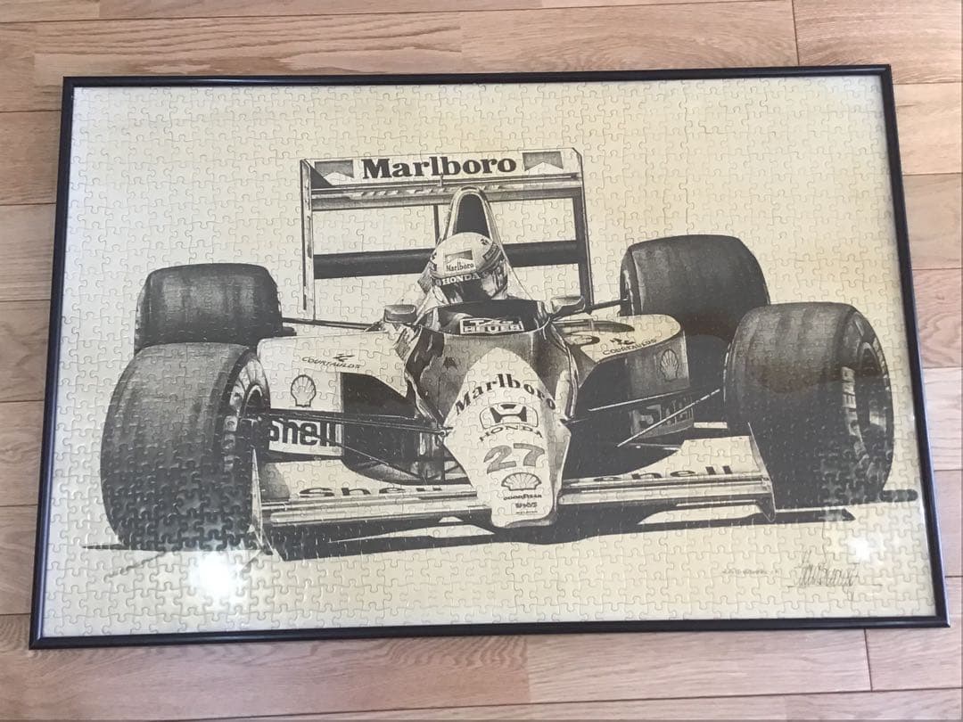 マクラーレンホンダ　F1 アイルトンセナ　ジグソーパズル　額付き 2026年最新】パズル セナ アイルトンの人気アイテム - メルカリ