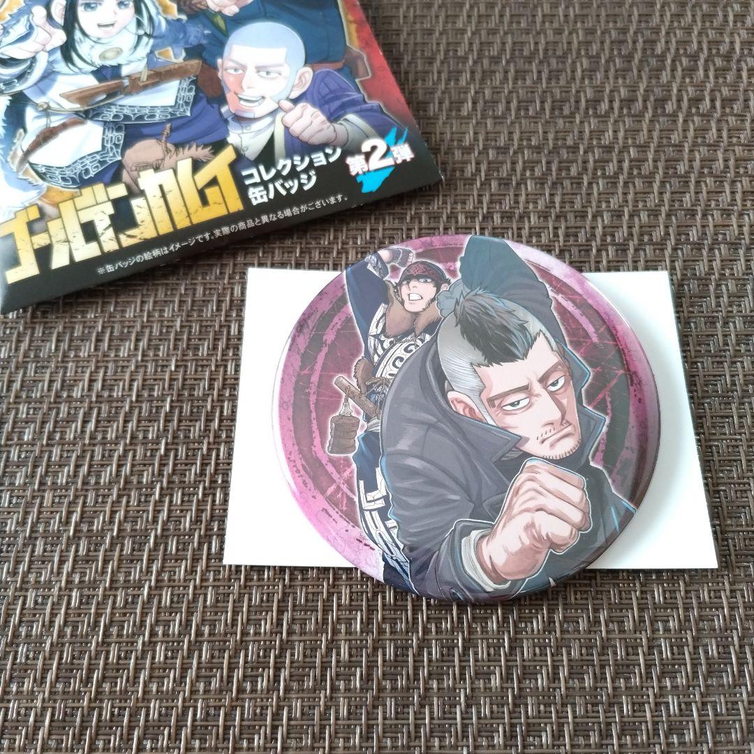 ゴールデンカムイ 門倉 キラウシ コースター 缶バッジ 金カム - メルカリ