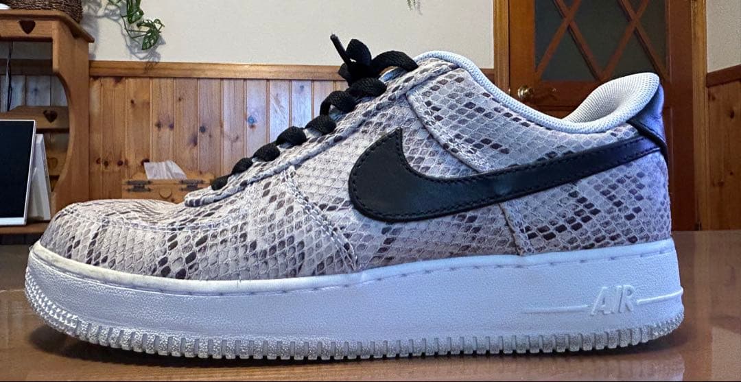 ナイキ エアフォース1 ロー \"スネークスキン　26.5cm