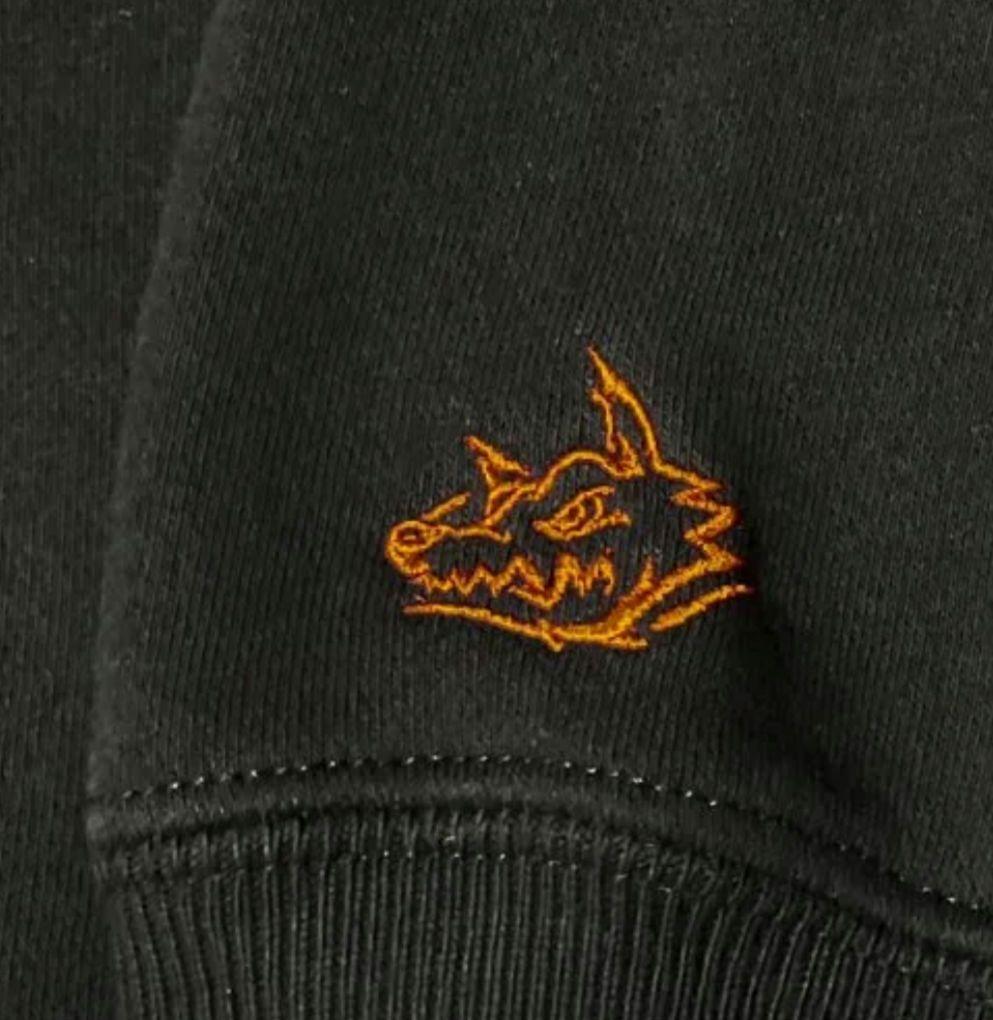 MAN WITH A MISSION GAW刺繍パーカー（オレンジ）XL - メルカリ