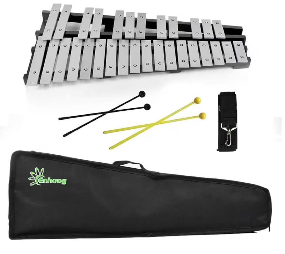 グロッケン　鉄琴　折りたたみ式