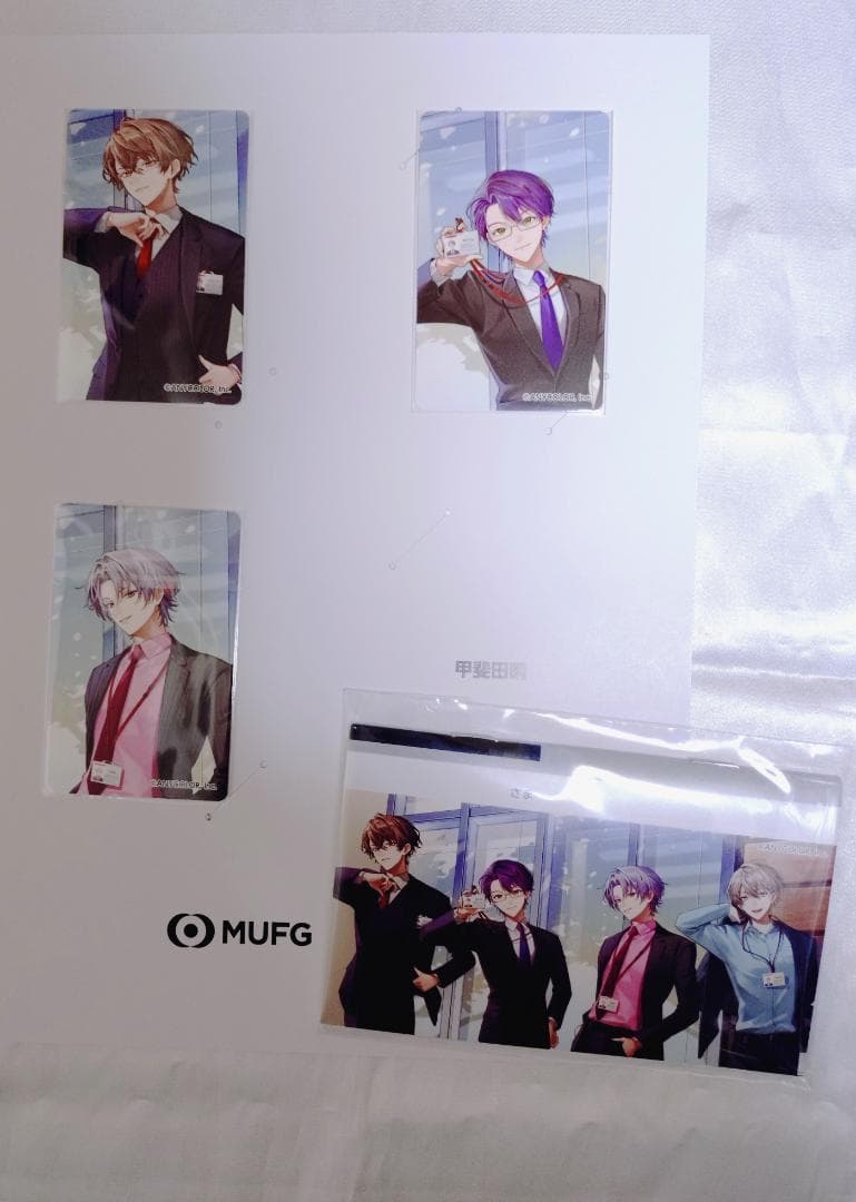 ROF-MAO 三菱UFJ銀行 通帳風ノート 名刺風カード ろふまお に