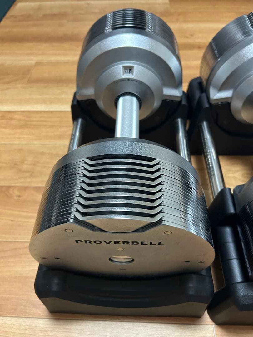PROVERBELL 可変式ダンベル 32.5kg② 【たのメル便発送】