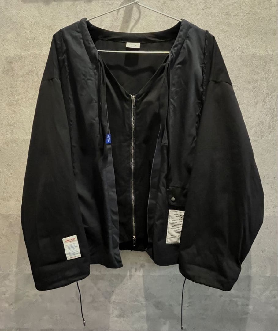 ニコアンド be with M Misayo ミリリメイクジャケット ブラック - メルカリ