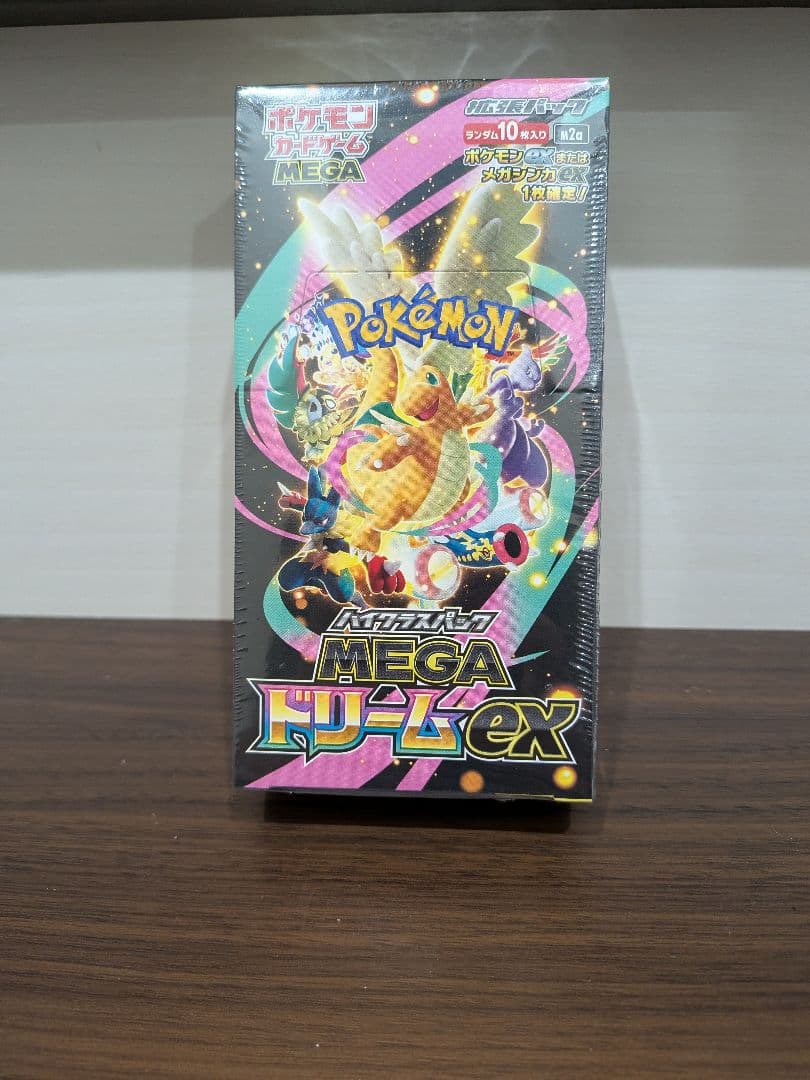 当日発送可！ポケモンカード　MEGAドリームex BOX 未開封　シュリンク付