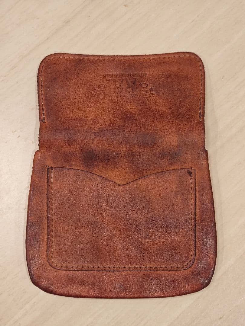 新品未使用　RRL レザー ケース　ブラウン