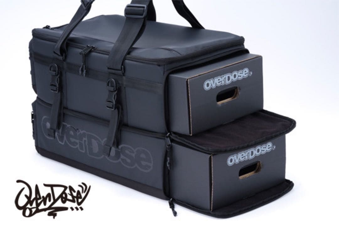 OVERDOSE RCトラベルバッグ ブラック OD3906 新品 - メルカリ
