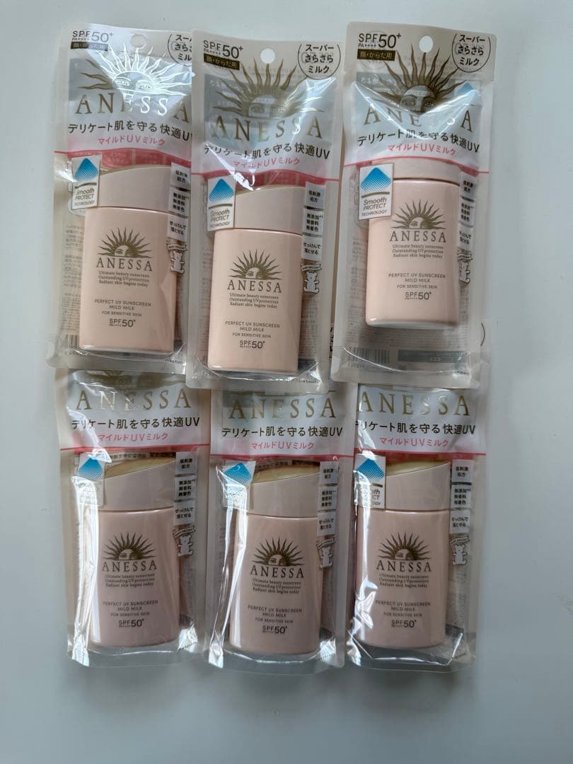 ANESSA パーフェクトUVマイルドミルクN 6本