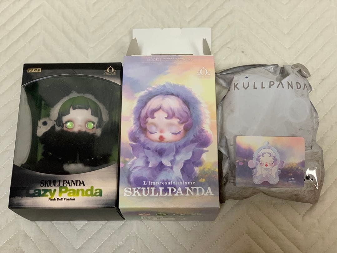 SKULLPANDA スカルパンダ POPMART 2点セット