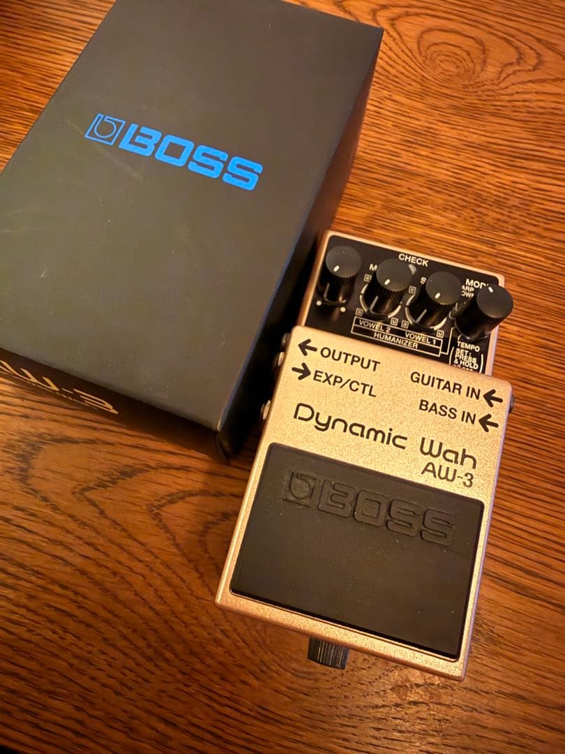 boss AW-3 ダイナミックワウ　オートワウ　エフェクター ヒトみたいな声も出せるオートワウ】BOSS AW-3 Dynamic Wah【review