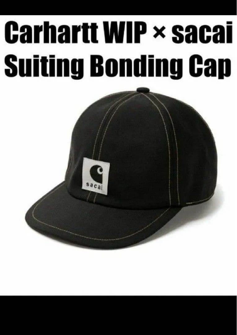 帽子 sacai Carhartt WIP Suiting Bonding Cap SACAI Carhartt WIP サカイ カーハート Suiting Bonding Cap (sacai