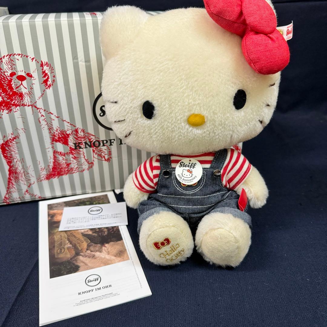 137-91 限定品 2019 シュタイフ×ハローキティ コラボ テディベア