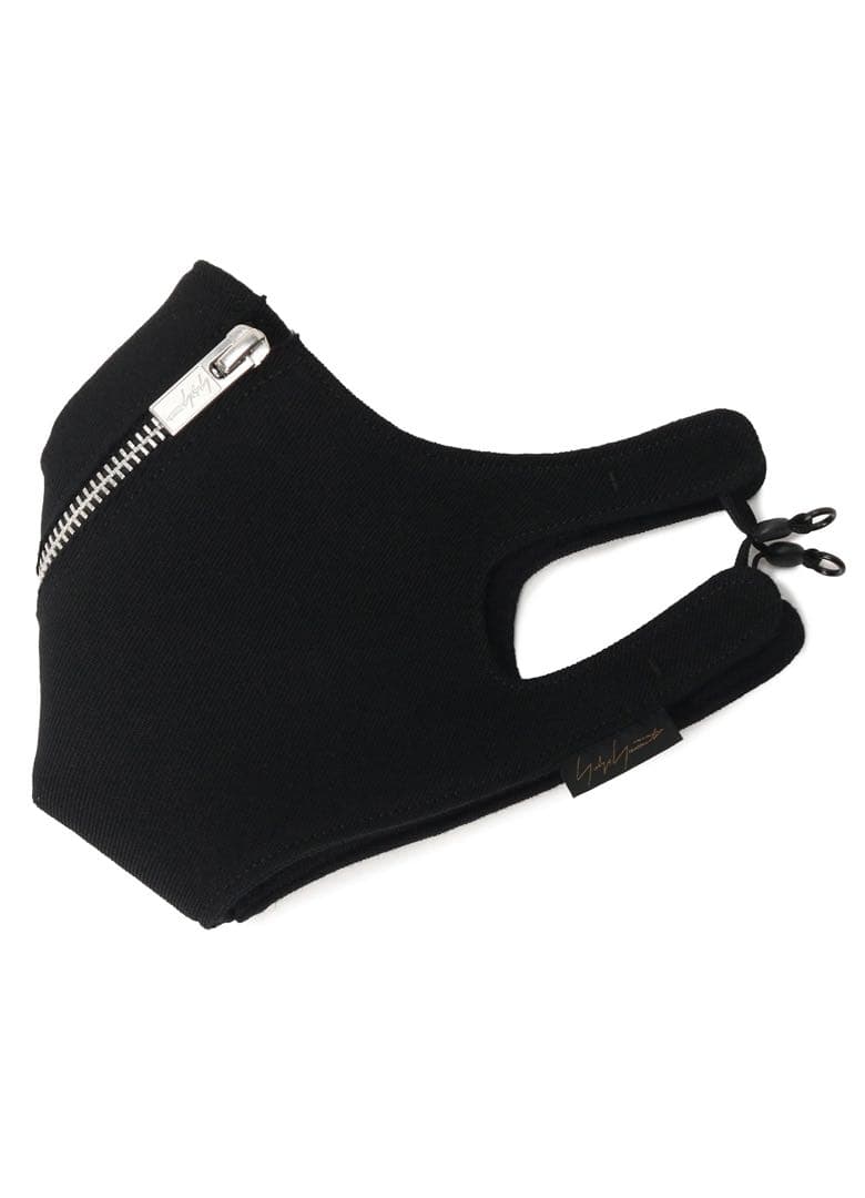 【新品未使用】 ヨウジヤマモトプールオム ブラック ジップ マスク