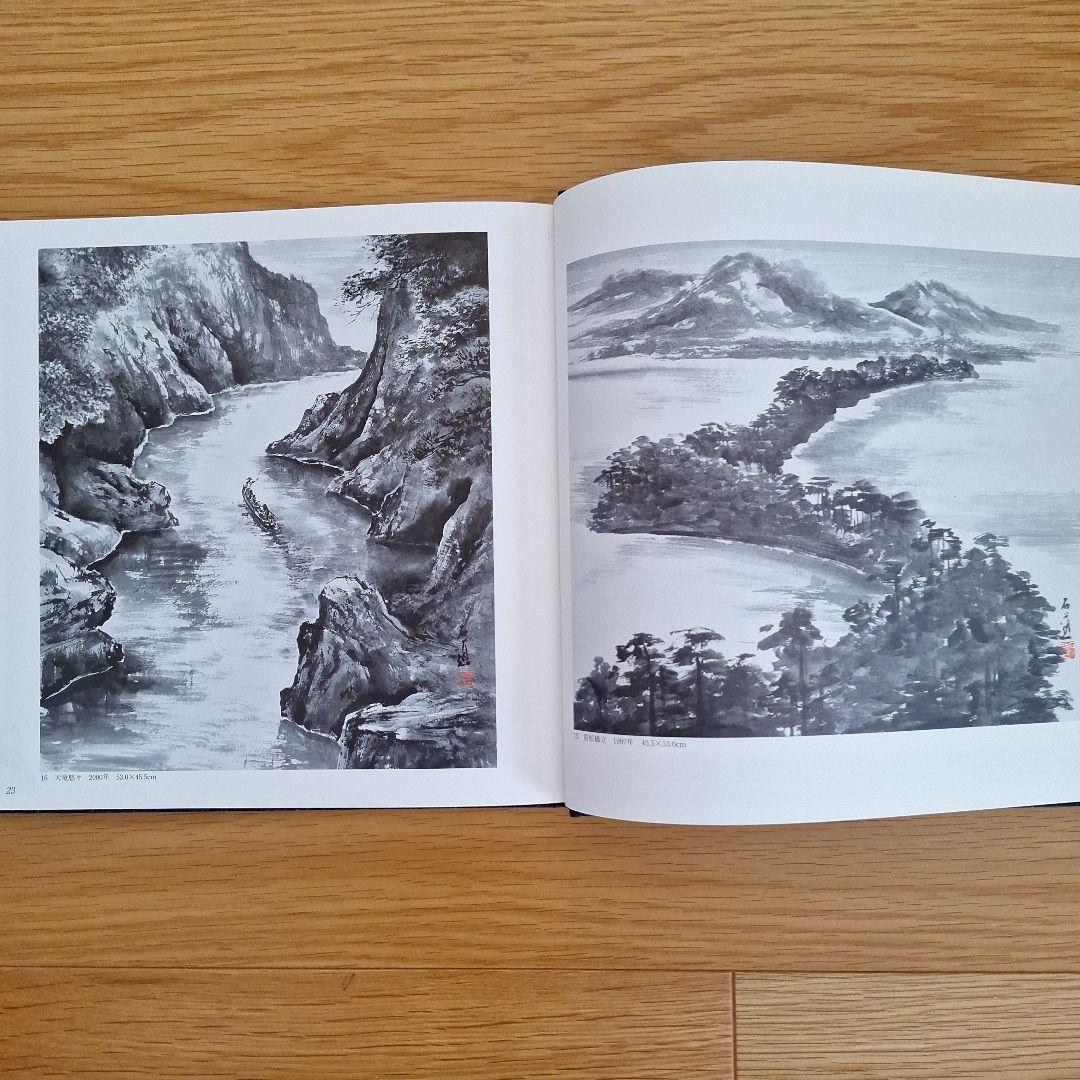 畝村石道画集 水墨画 - メルカリ