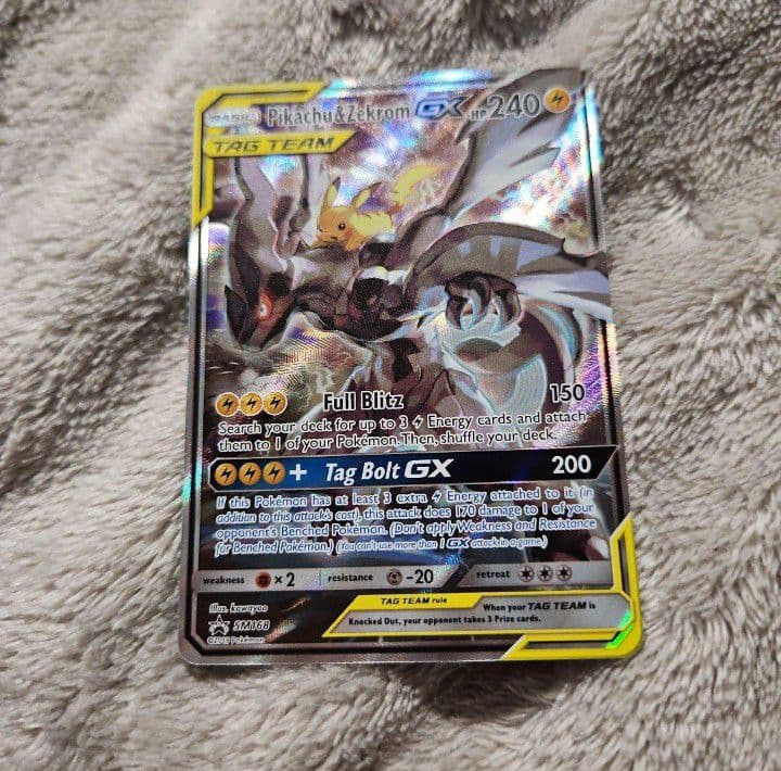 海外版 ピカチュウ&ゼクロムGX SRスペシャルアート プロモ BOX