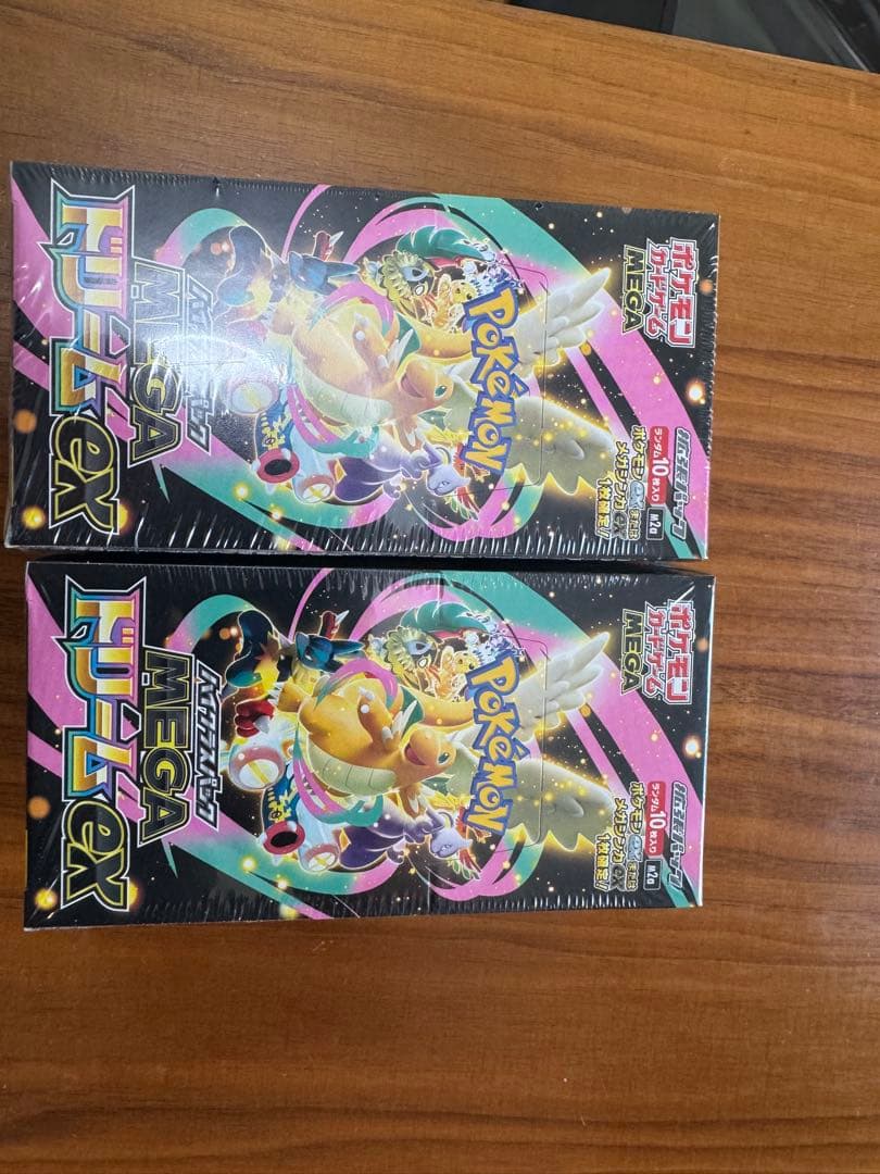 ポケカ　メガドリームex シュリンク付　2BOX ポケモンカード メガドリームex シュリンク付き 2box - メルカリ