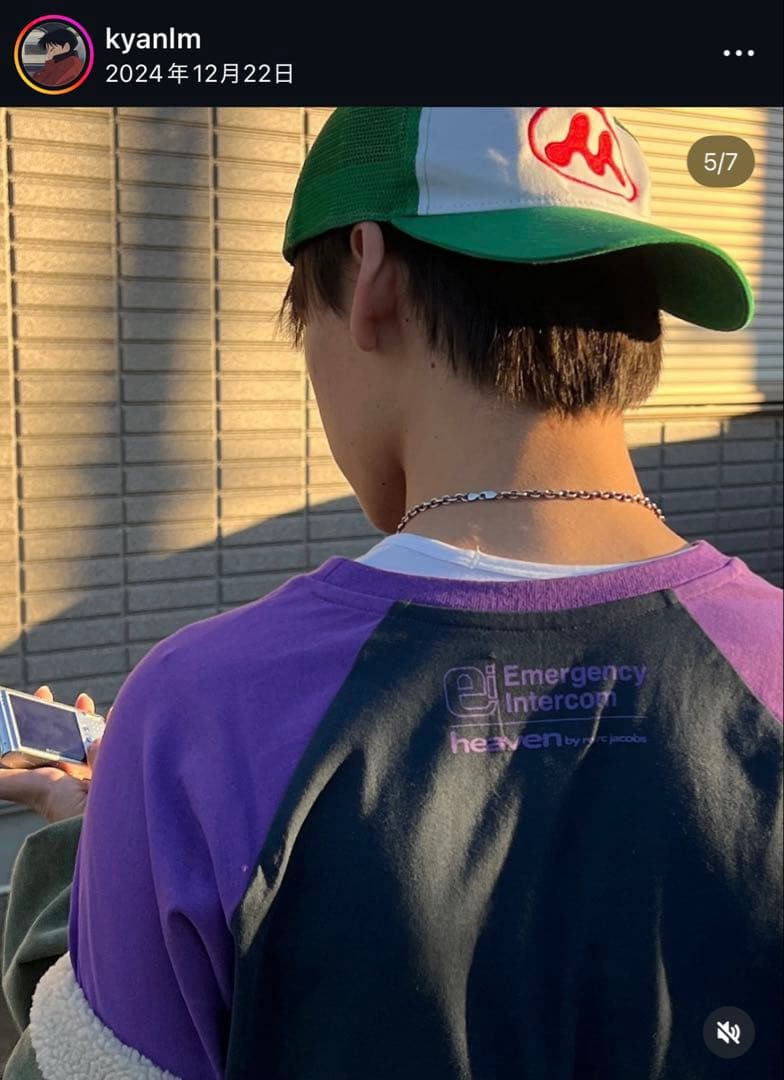 かいあん着用heaven by marc jacobsロンT