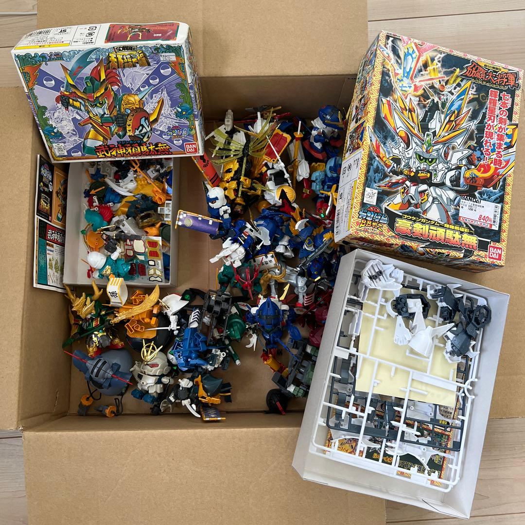 SDガンダムBB戦士 プラモデルセット ジャンク品 まとめ売り プラモデル】ジャンク❗️SDガンダム BB戦士 セット 組立済み 未着色