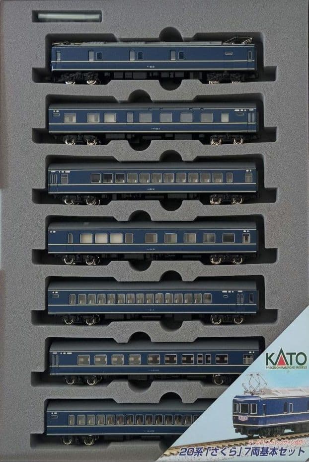 鉄道模型 20系 さくら 7両基本セット