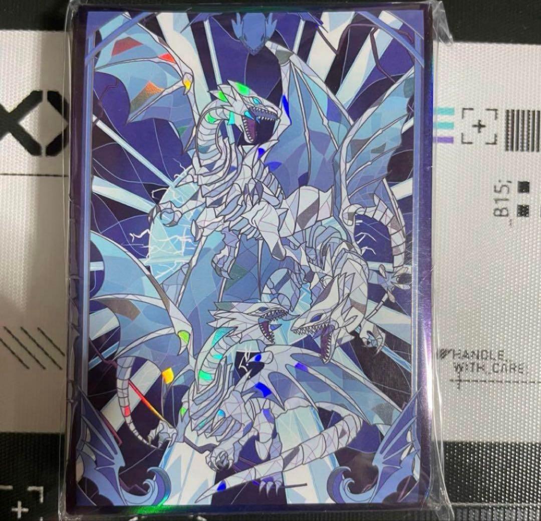 遊戯王 青眼の白龍 ブルーアイズ・ホワイトドラゴン スリーブ - メルカリ