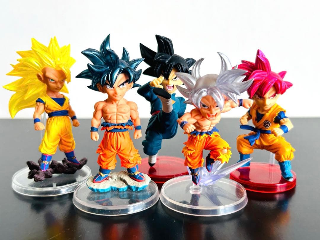 ドラゴンボール フィギュア ワーコレ 孫悟空セット 身勝手 超サイヤ人3