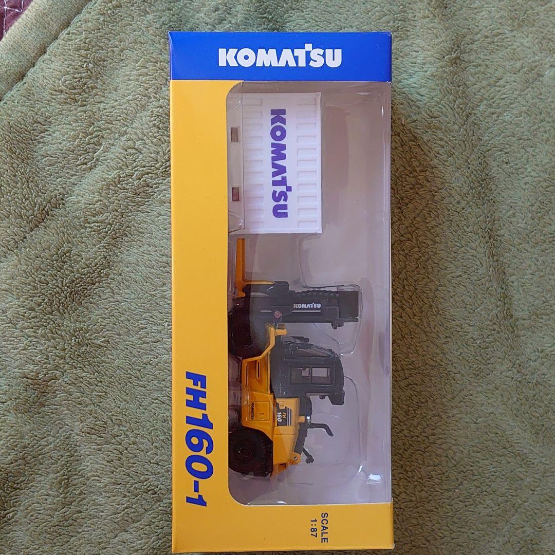 【値下げ】コマツ  ミニカー ミニカーショップ ケンボックス トミカ 赤箱(日本製)☆70☆コマツ