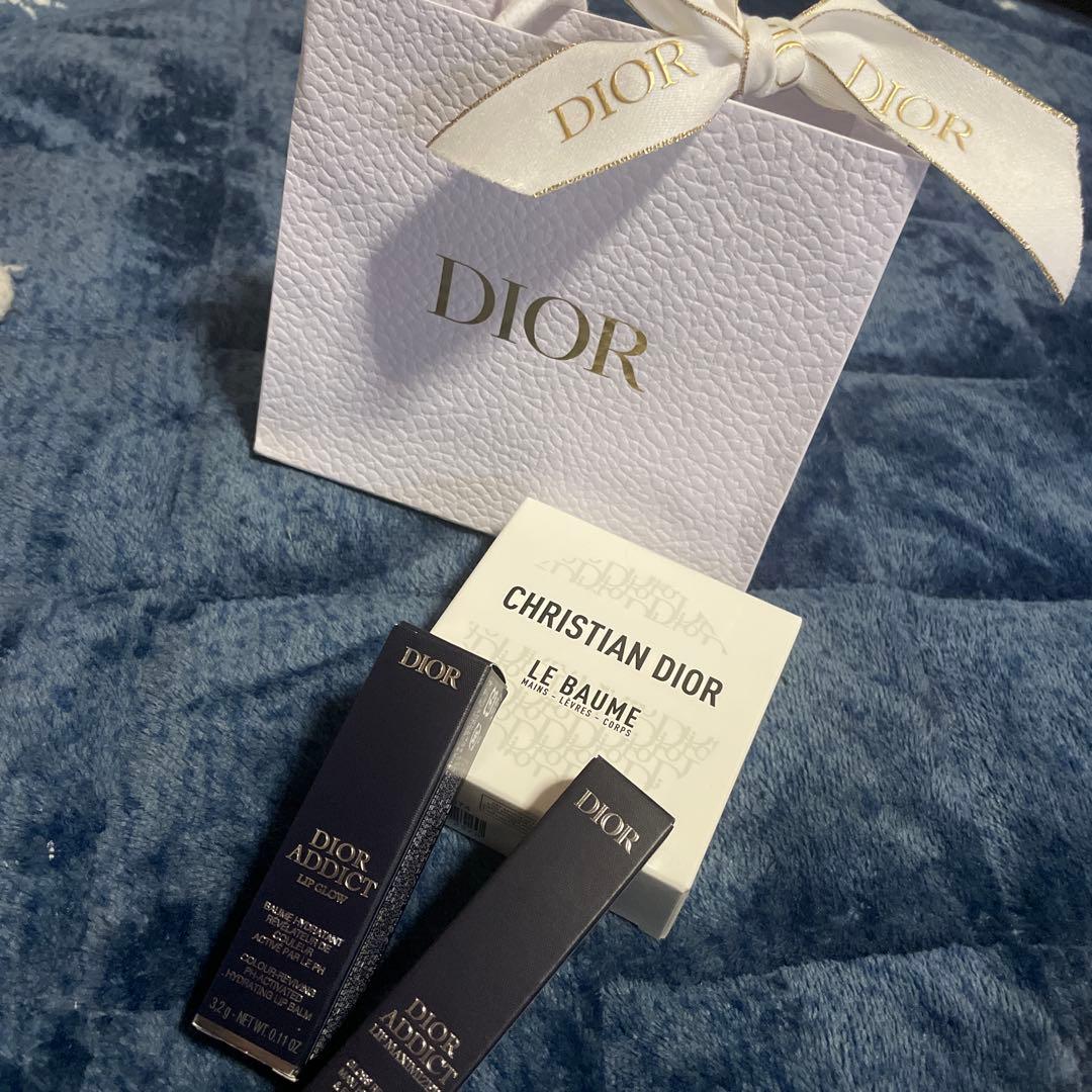 Dior Le Baume 50ml リップ、2本の3点セット ギフトバック付