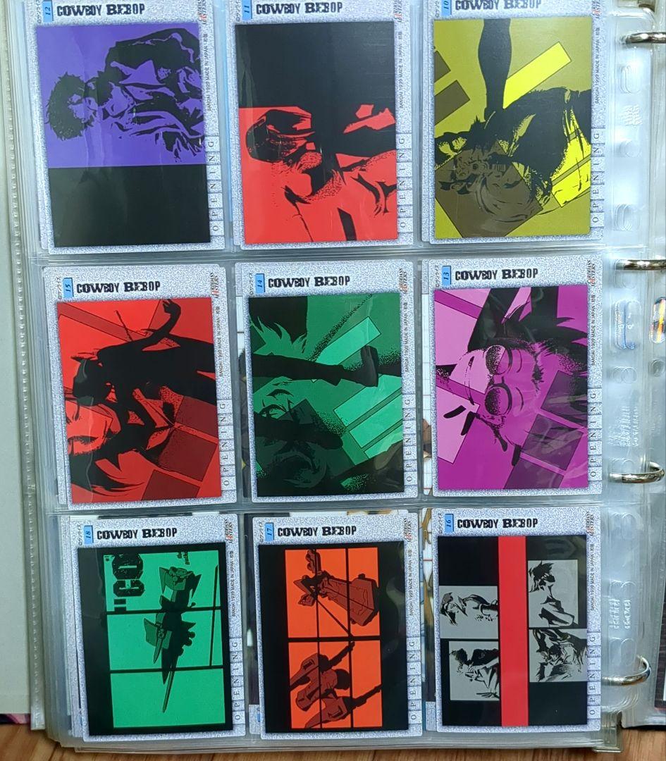 カウボーイビバップ カードダス マスターズ ノーマルコンプ 初版 SP2、3