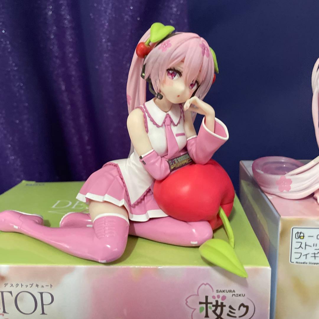 桜ミク2025 ぬーどるストッパー＆DesktopCute フィギュア - メルカリ