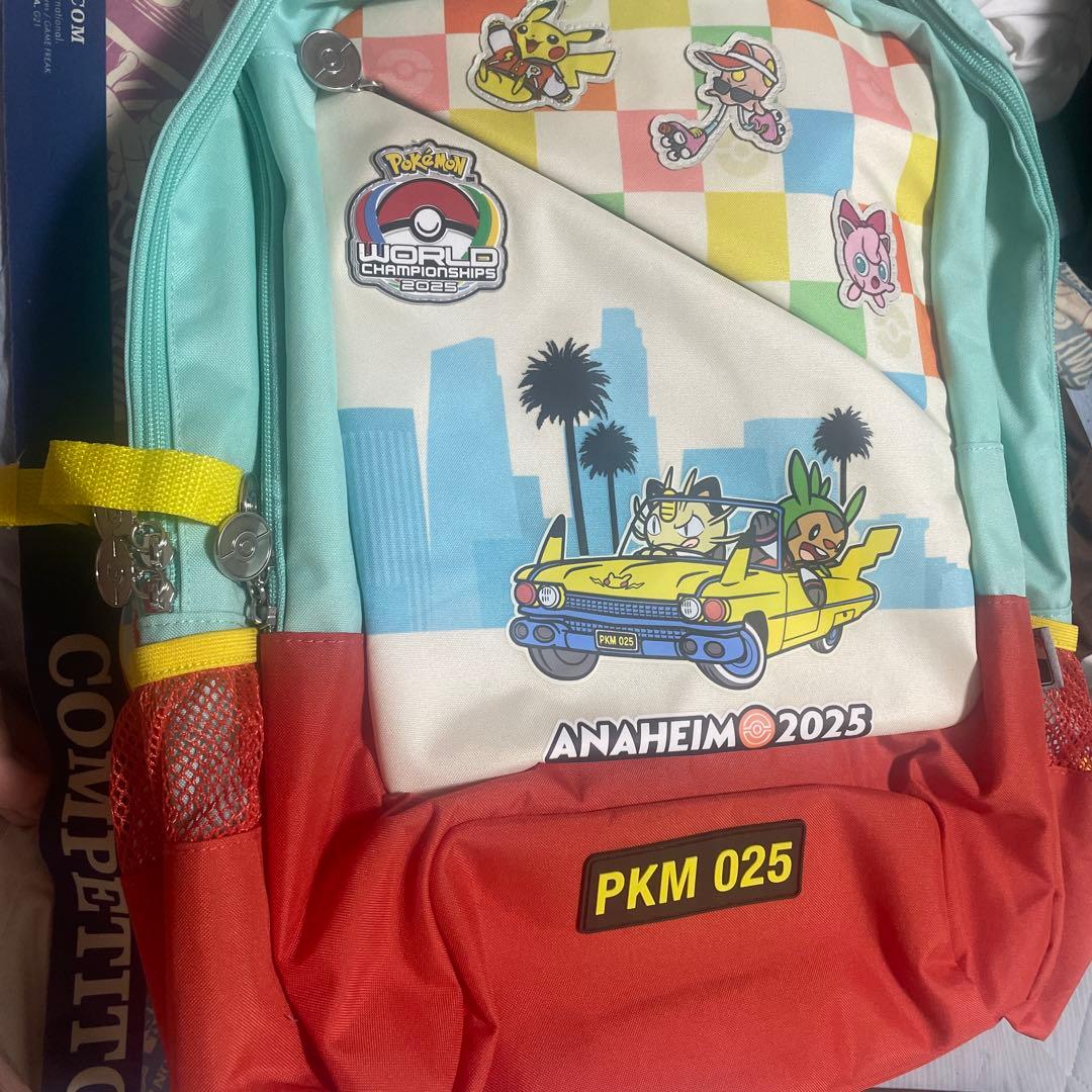 WCS2025 ポケモン ワールドチャンピオンシップ リュック バックパック