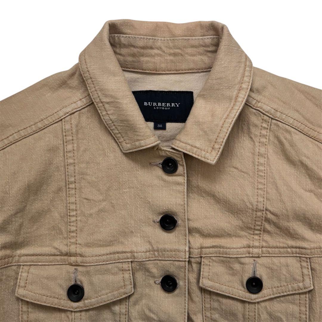 BURBERRY バーバリー ジャケット 38 ベージュ ノバチェック - メルカリ