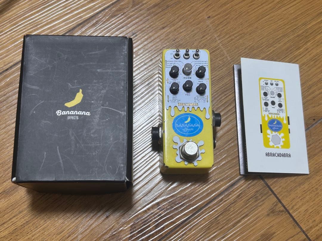 【最終値下げ】Bananana Effects ABRACADABRA ABRACADABRA Shimmer reverb pedal
