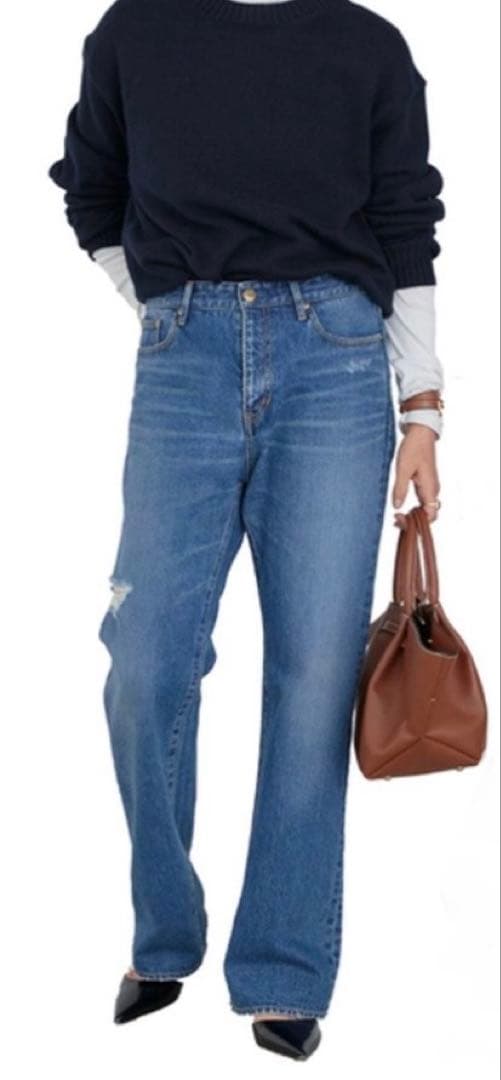 ミューズドゥドゥーズィエムクラス　バギーデニム