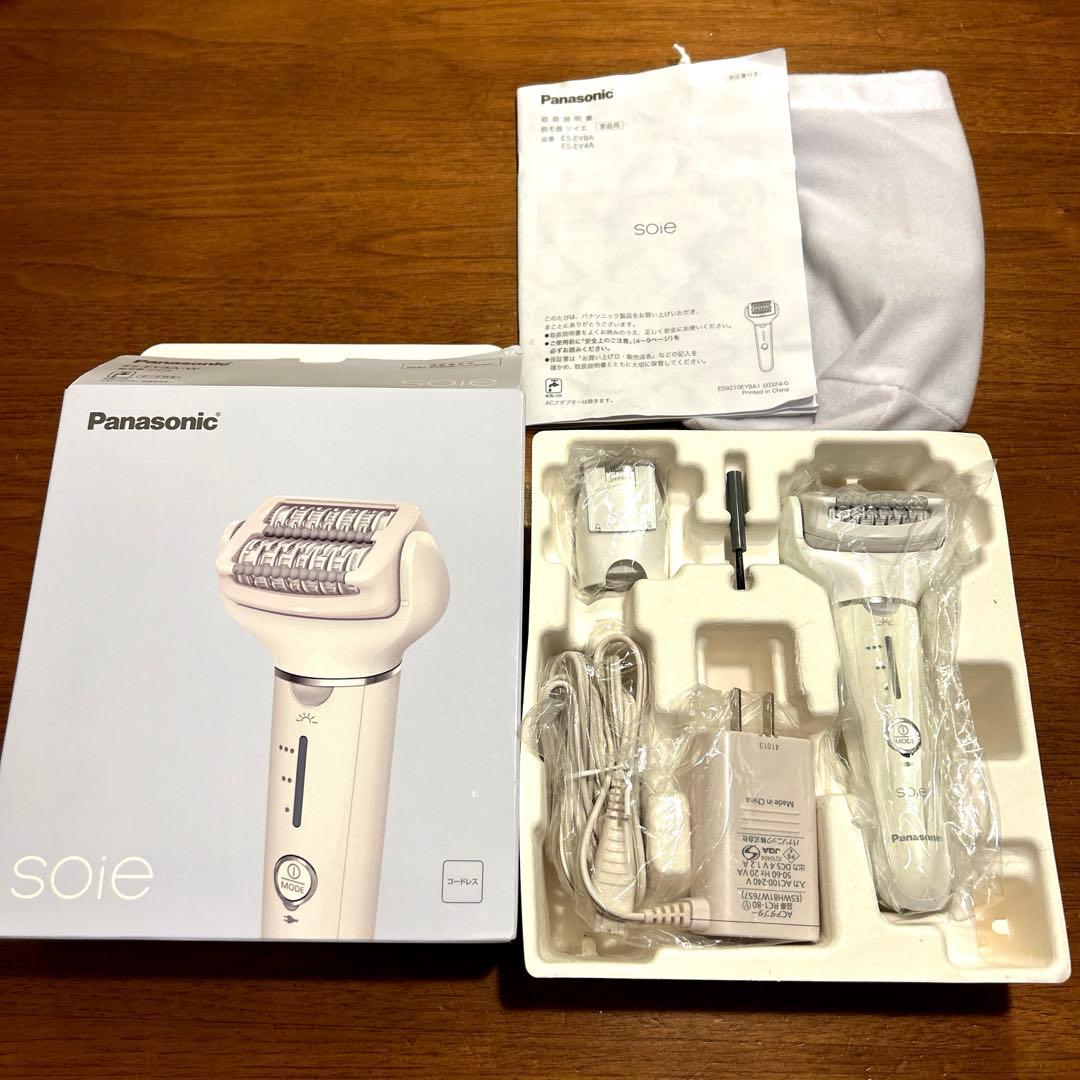 Panasonic 脱毛器ソイエ　ES-EY4A-W