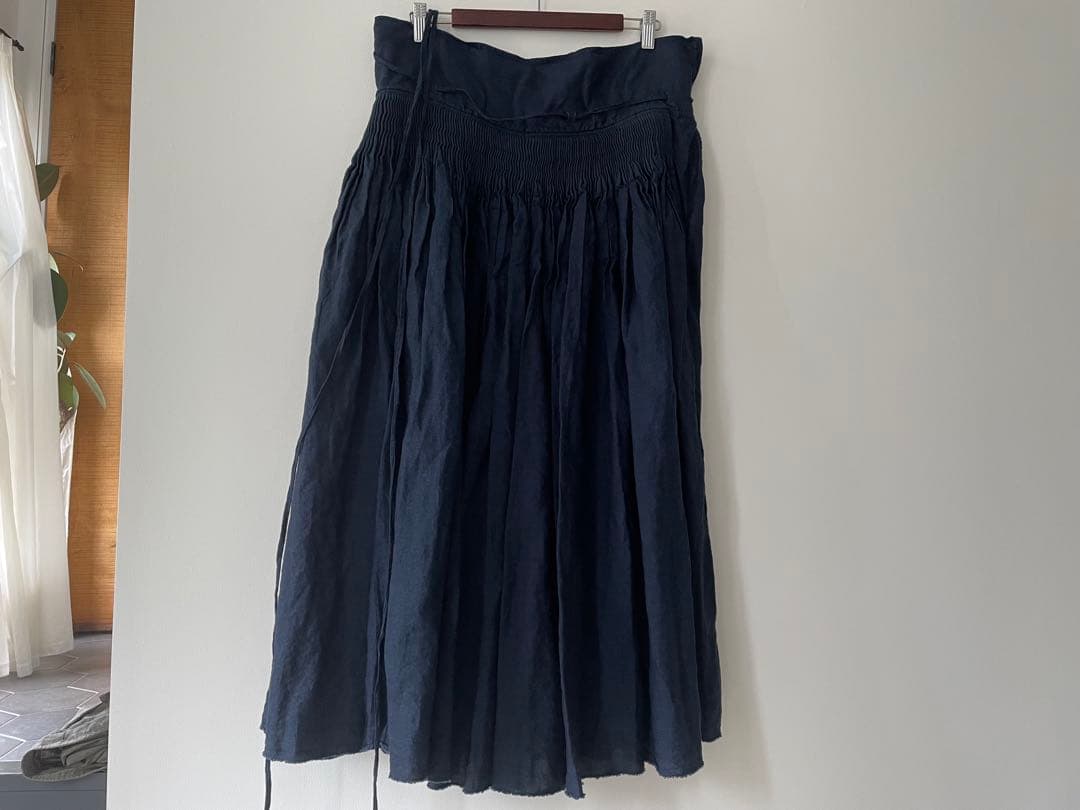値下げ◯Kaval Smocking Skirt カヴァル