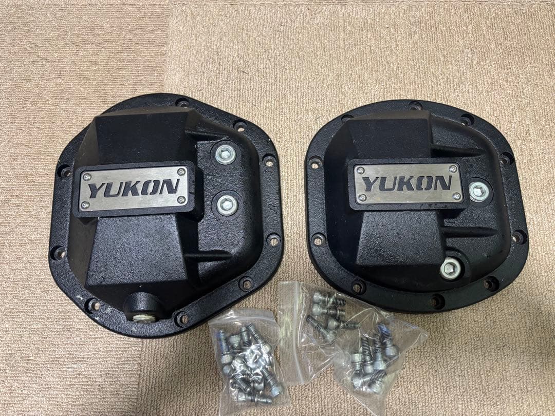 ラングラーjk Yukon Gear&Axle デフカバー　前後セット