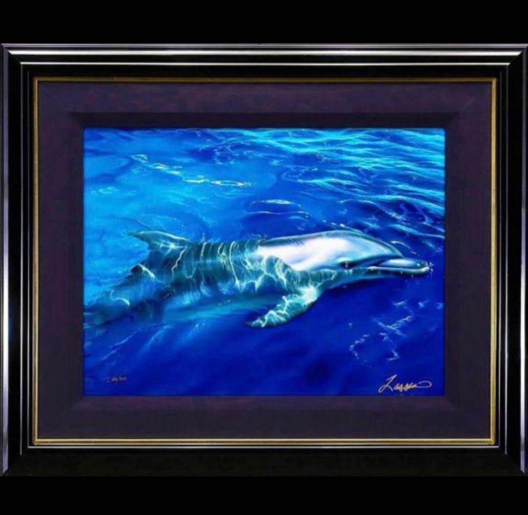 【美品版画】クリスチャン R ラッセン『タヒチアン ブルー』 タヒチアン・ブルー | ｜正光画廊