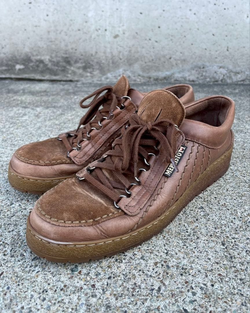 Mephisto Rainbow US9 27cm スウェード ブラウン