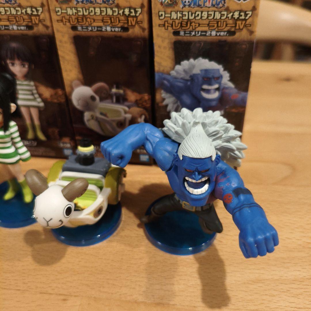 ワンピース ワーコレ トレジャーラリーⅣ ミニメリー2号ver コンプ