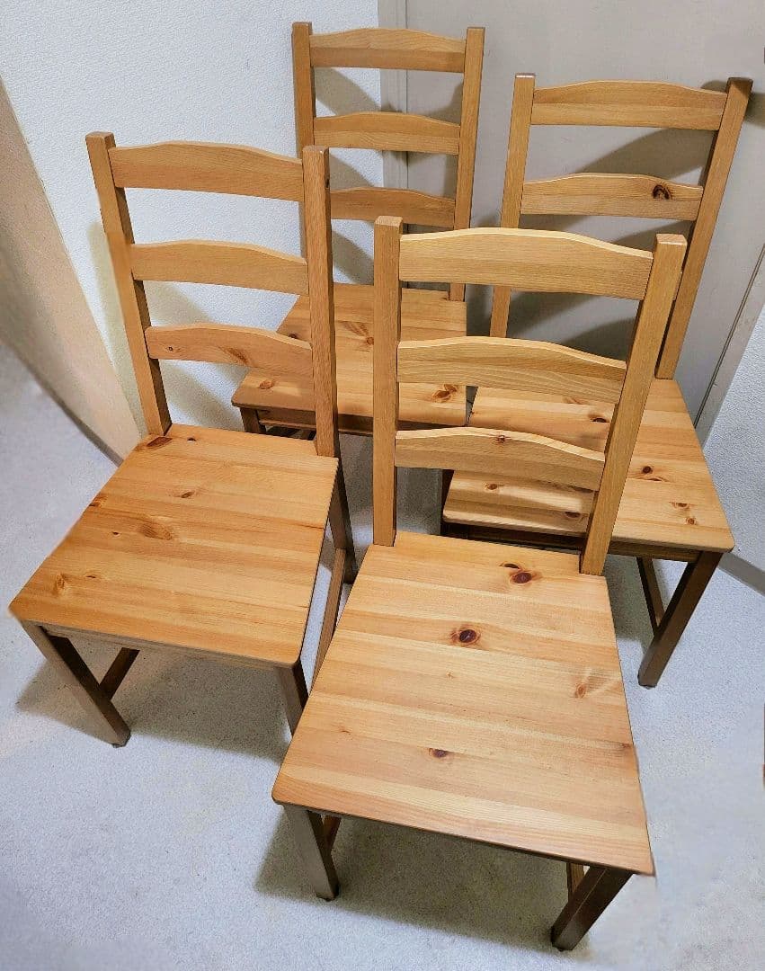 【廃盤品】IKEA JOKKMOKK ヨックモック 椅子4脚セット IKEA Original】JOKKMOKK -ヨックモック- テーブル＆チェア4脚