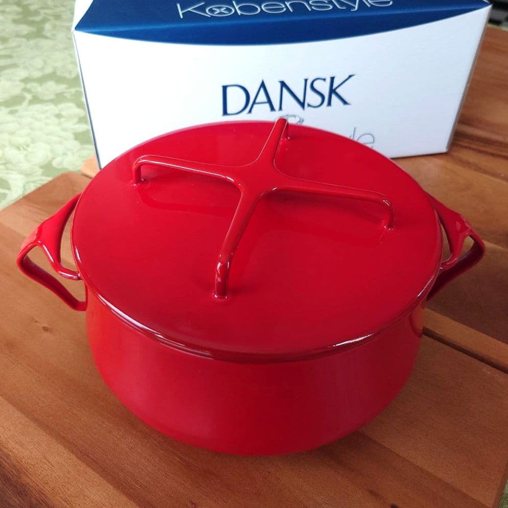ダンスク☆ホーロー鍋、18cm、赤 - 楽天市場】［取扱終了］DAN