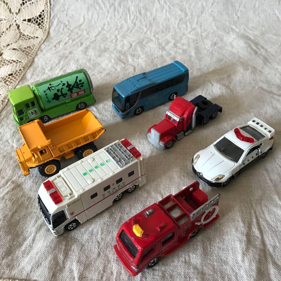トミカ まとめ売り 働く車 7台セット 廃盤 - メルカリ