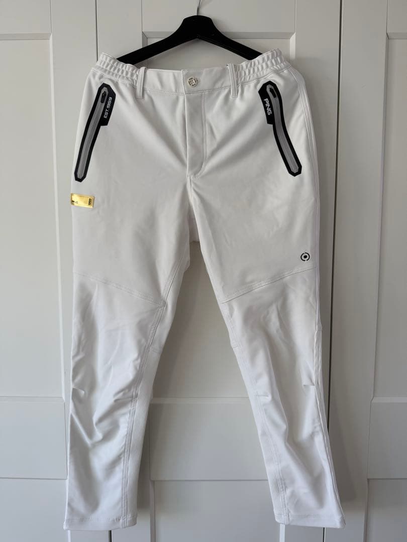 PING ゴルフ メンズパンツ クロスムービング ホワイト Lサイズ 楽天市場】ピン アパレル ロングパンツ ジョガーパンツ クロス